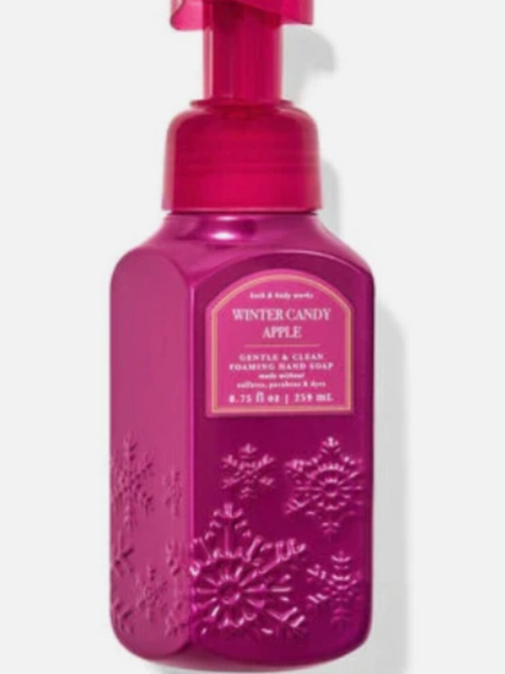 Bath & Body Works Winter‎ Candy Apple Gentle & Clean Foaming Hand Soap